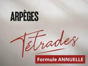 Arpèges à 4 sons (Tétrades)