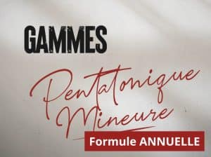 Gamme Pentatonique Mineure