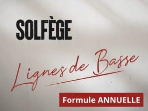 Lignes de Basse en Solfège